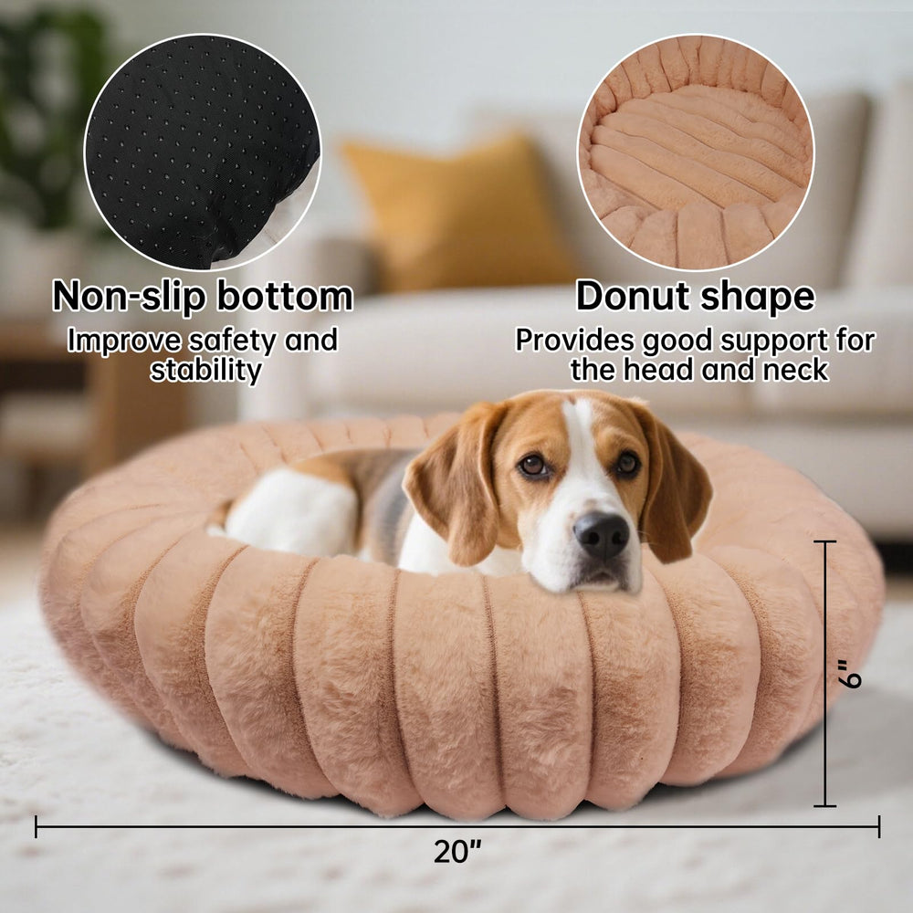 Vhen When Donut, borde elevado para soporte de cabeza y cuello durante el descanso.