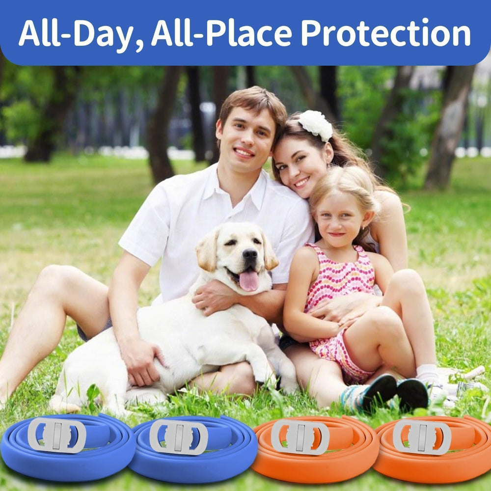Protección de 8 meses con el conjunto de 4 collares VICSOM.