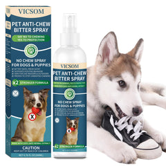 VICSOM spray antimasticación: botella para aplicación diaria y disuasión.