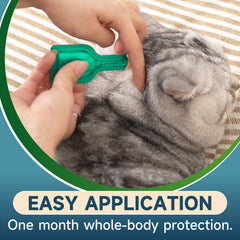 Tratamiento VICSOM sin receta para felinos, conveniencia en casa.