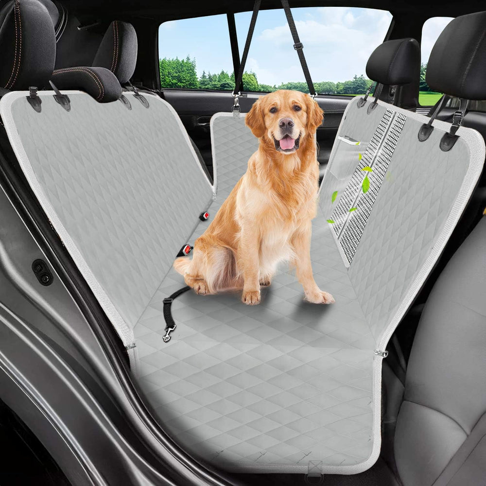 Funda Victoper para asiento de perro en modo hamaca, impermeable y protegido.