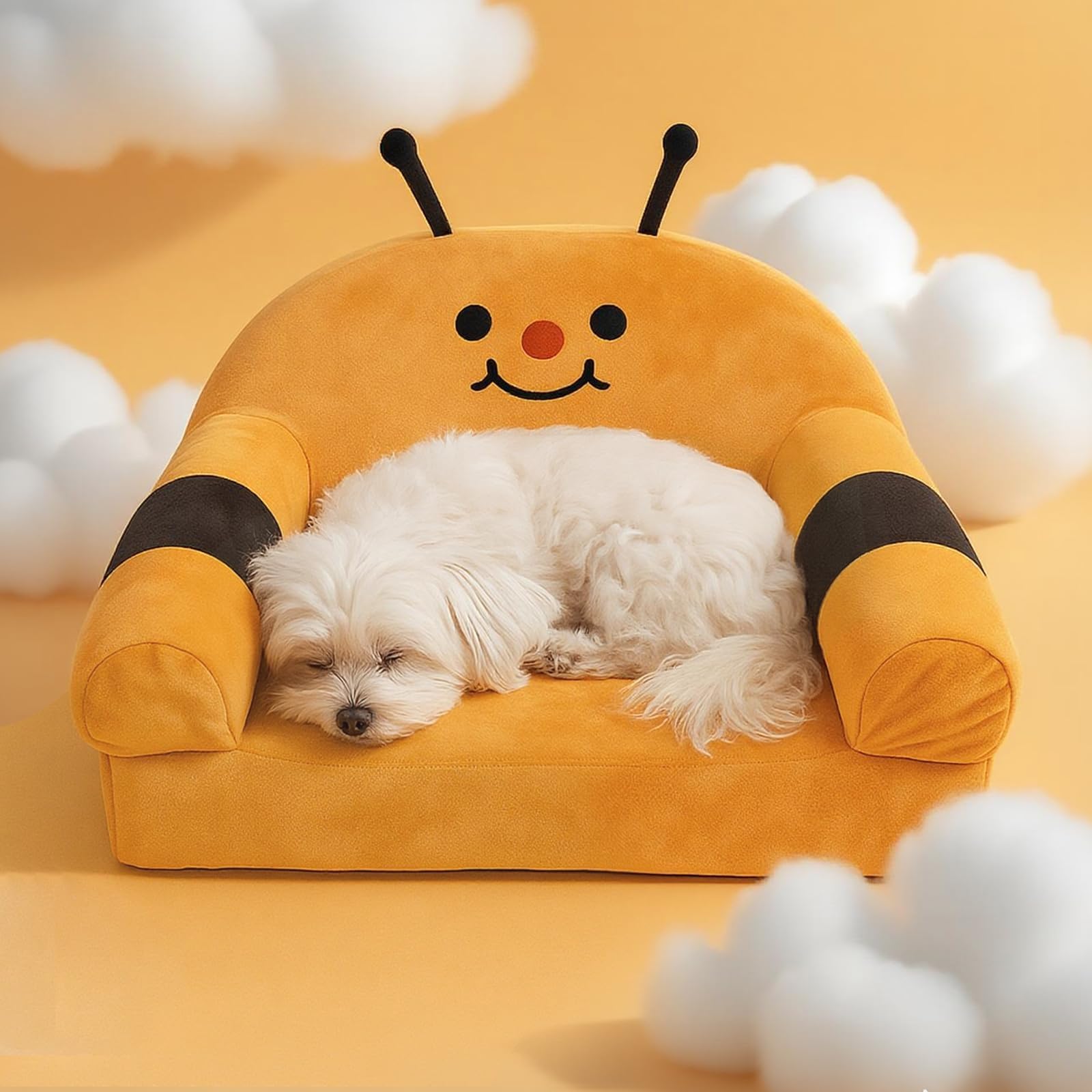 VIEFIN diseño abeja con antenas, aspecto adorable para casa.