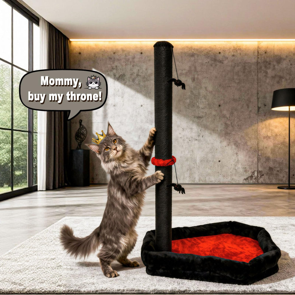 VIEFIN poste alto para gatos, favorece estiramiento y ejercicio