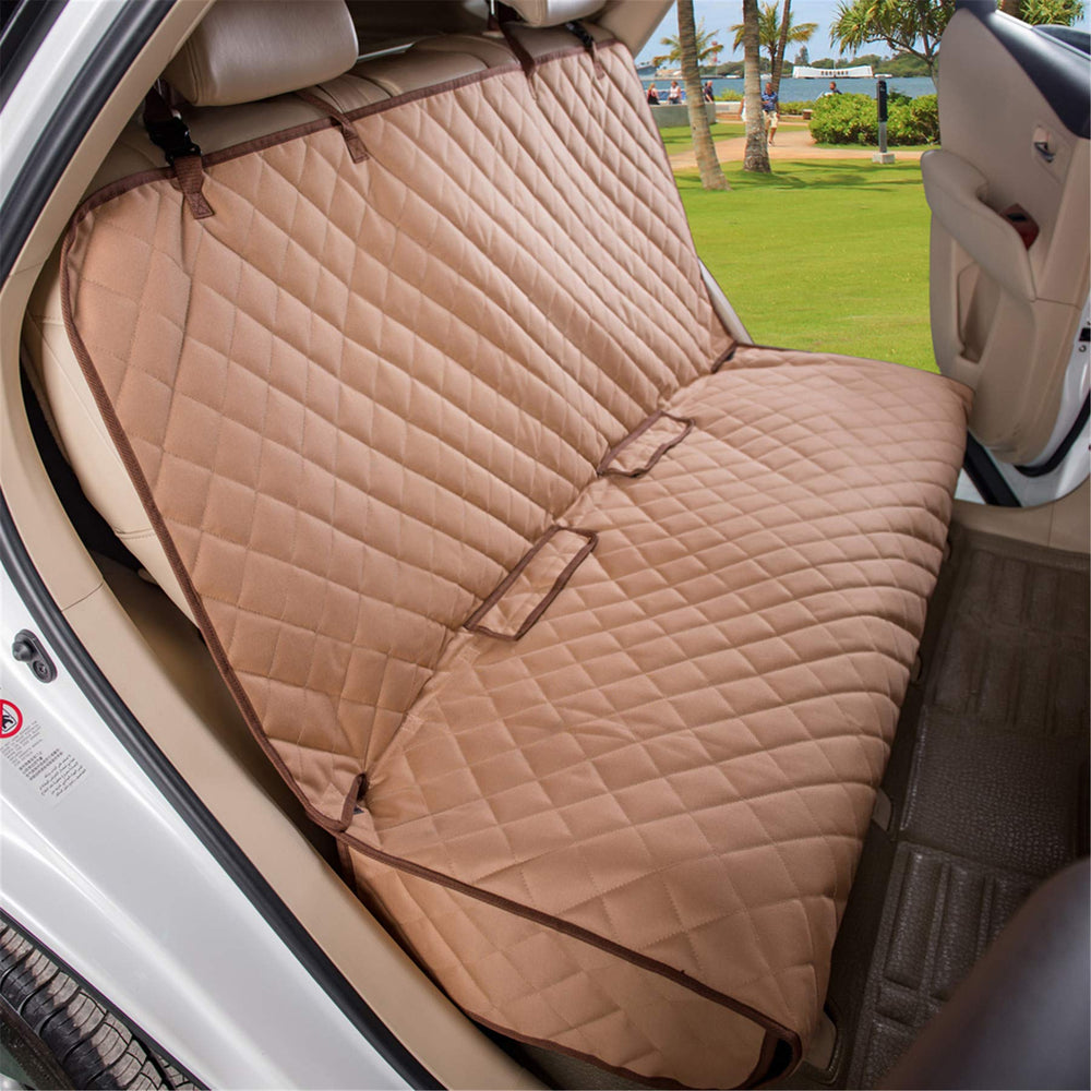Protector VIEWPETS para asiento trasero antideslizante, evita movimientos indeseados.