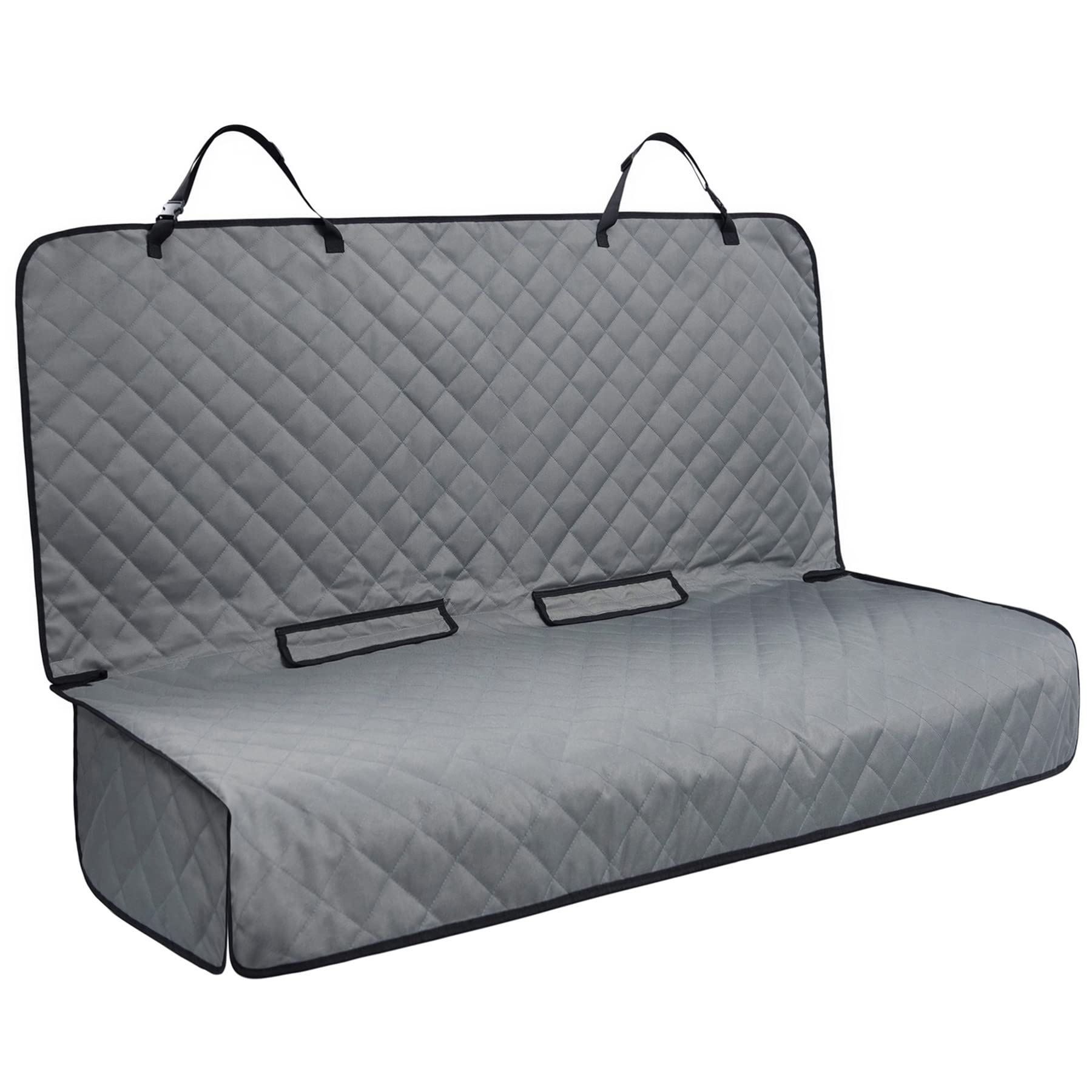 VIEWPETS protector-asiento-trasero-impermeable protege la tapicería de líquidos y suciedad.