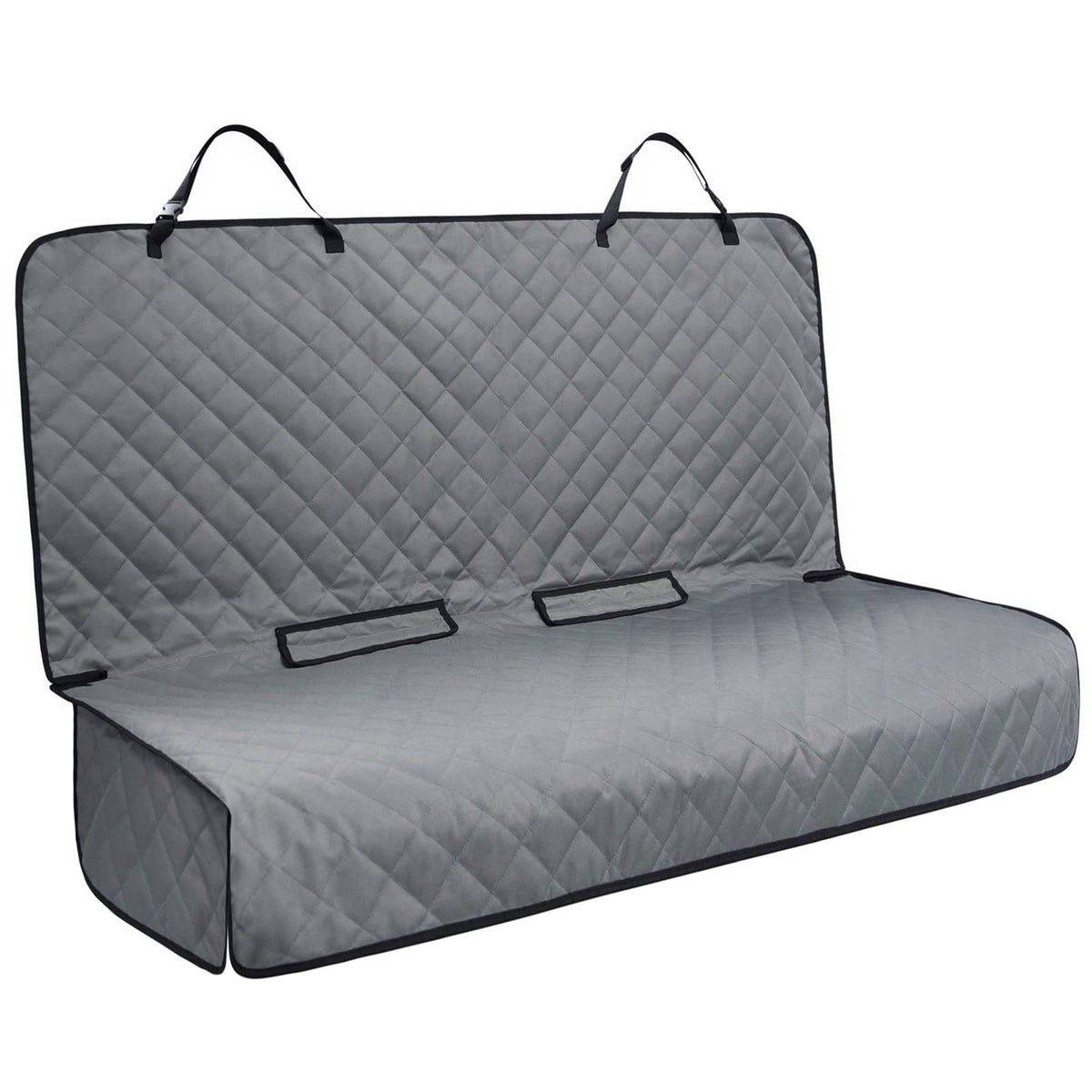 VIEWPETS protector-asiento-trasero-impermeable protege la tapicería de líquidos y suciedad.