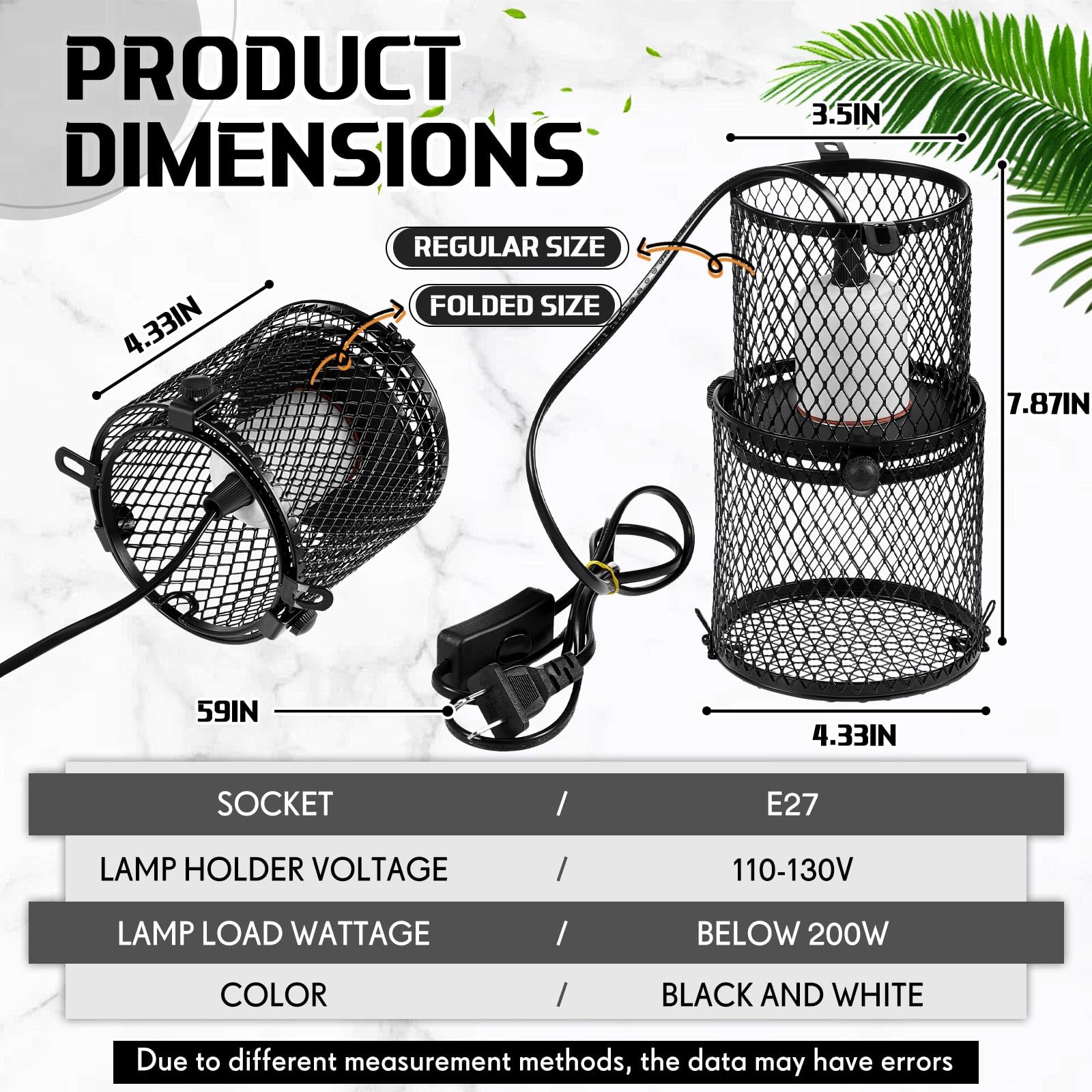VIHOSE kit instalación reptil: contenido completo para instalación rápida.