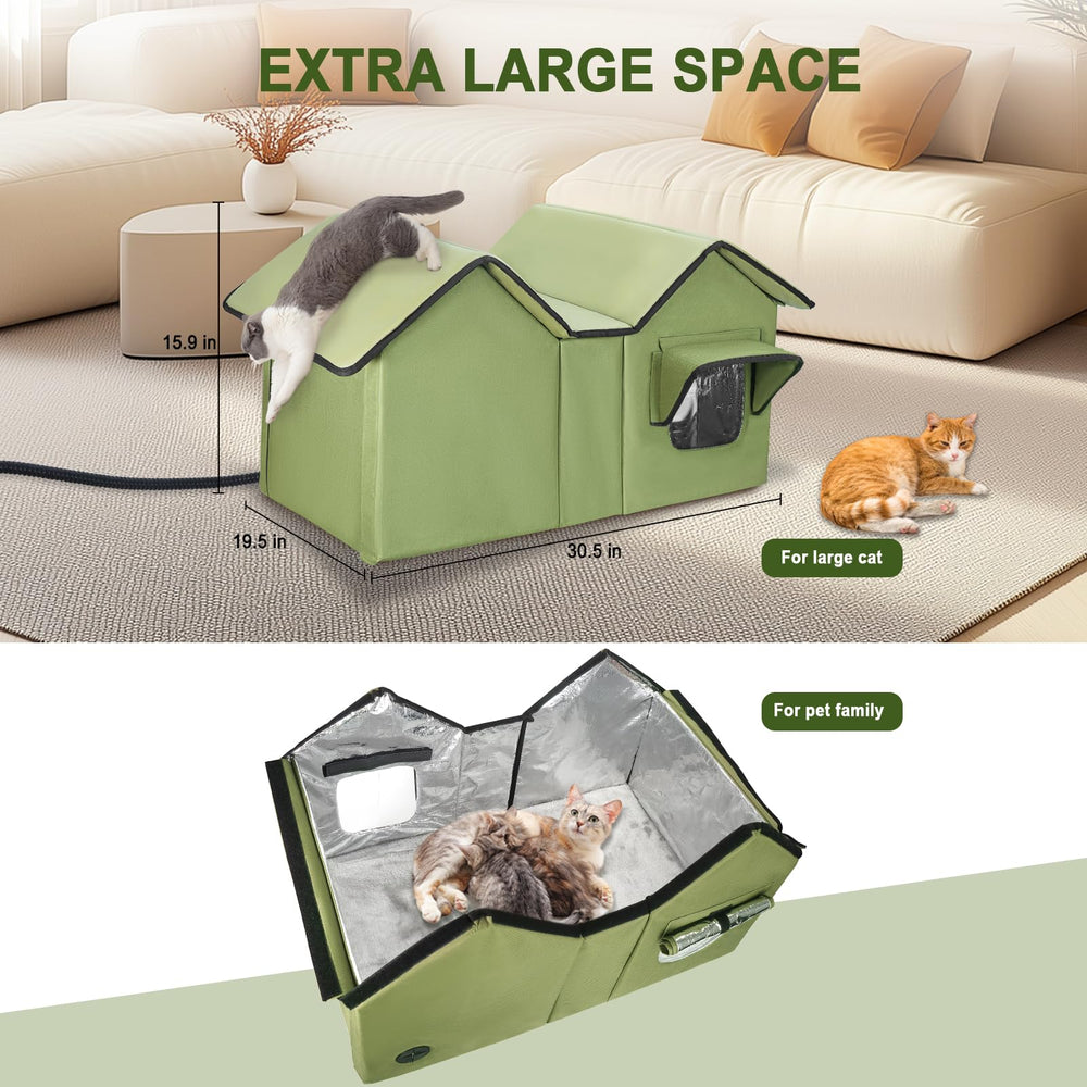 Vilrak-base-elevada para gatos mantiene el suelo seco.