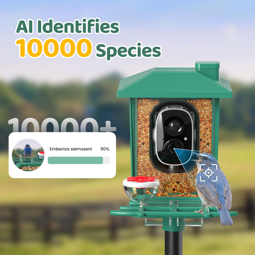 VIMKIM detección IA 5000+ especies reconocimiento automático en tu jardín.