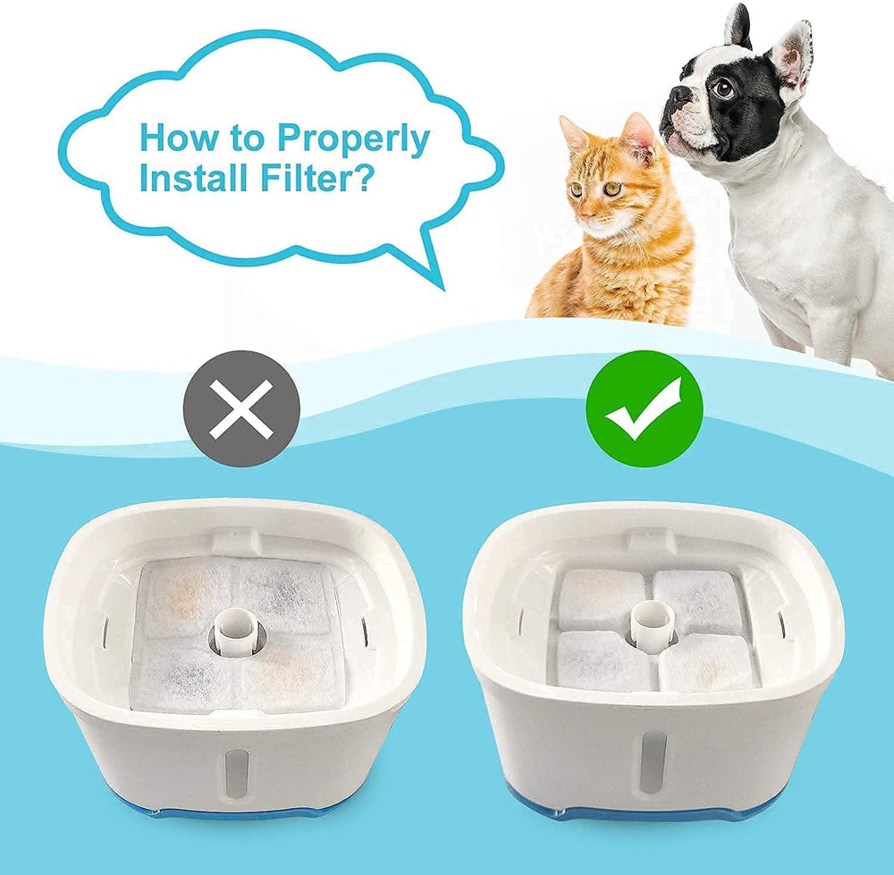 VinDox empaque 16-pack, fácil reposición para varias mascotas.
