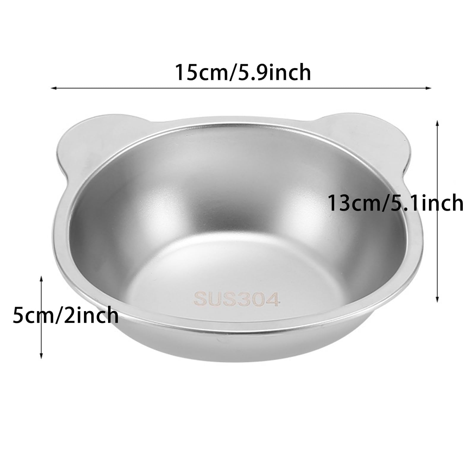 Vinqki capacidad de 230 g de comida y 330 ml de agua.