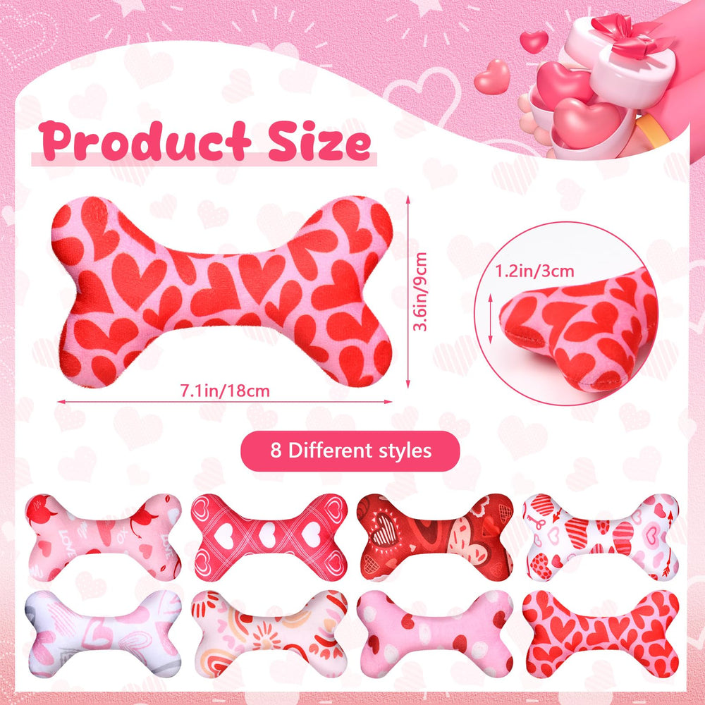 Juguete perro VioraWhite hueso rosa sonoro para atracción.
