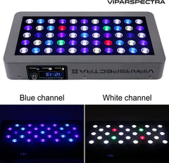 VIPARSPECTRA 165W LED con temporizador para encendido y apagado automatizado