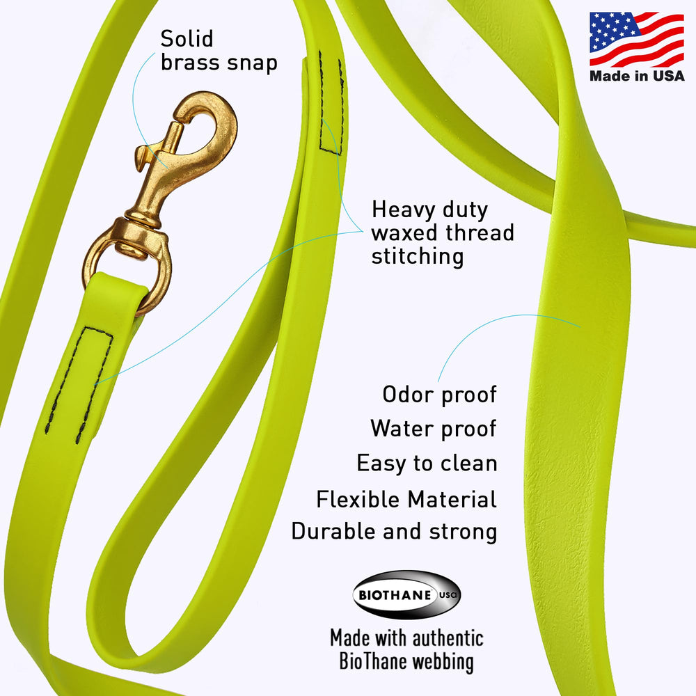 Viper Biothane correa entrenamiento K9: ideal para sesiones de adiestramiento.