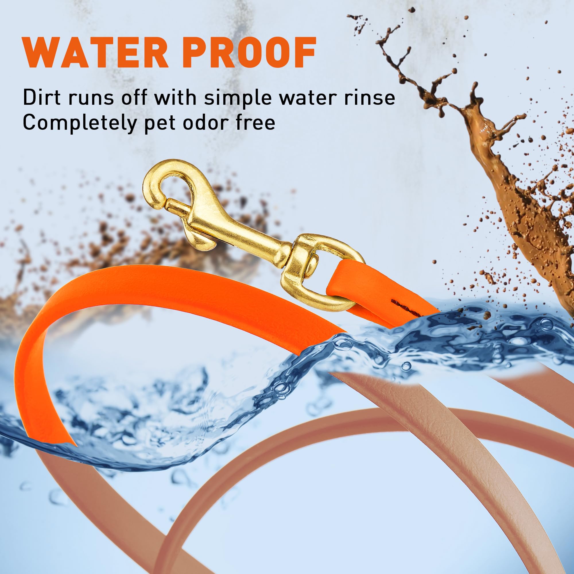 Correa flexible Viper Biothane para uso en frío y calor