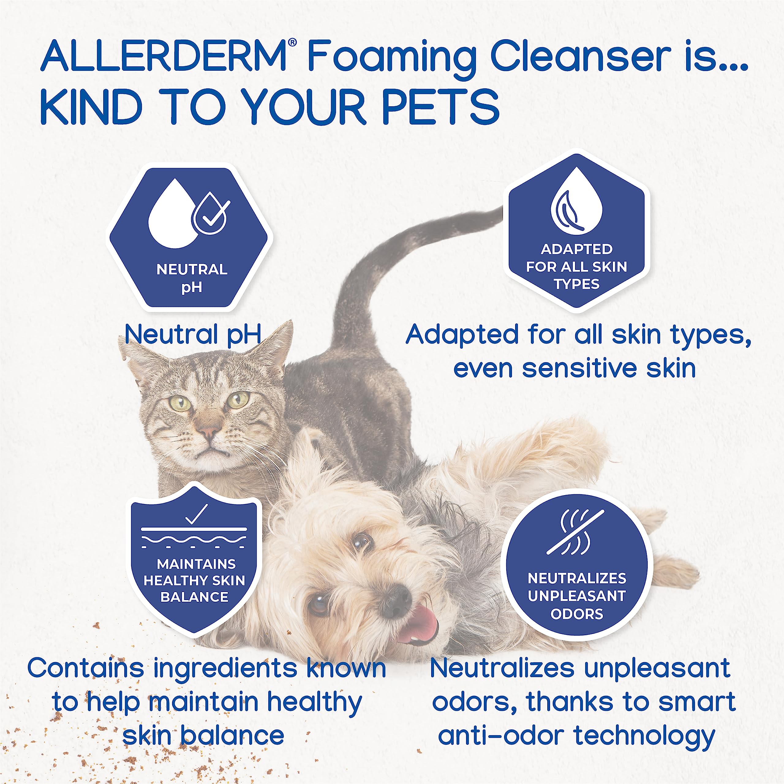 Limpieza portátil Allerderm en cualquier viaje con mascotas.
