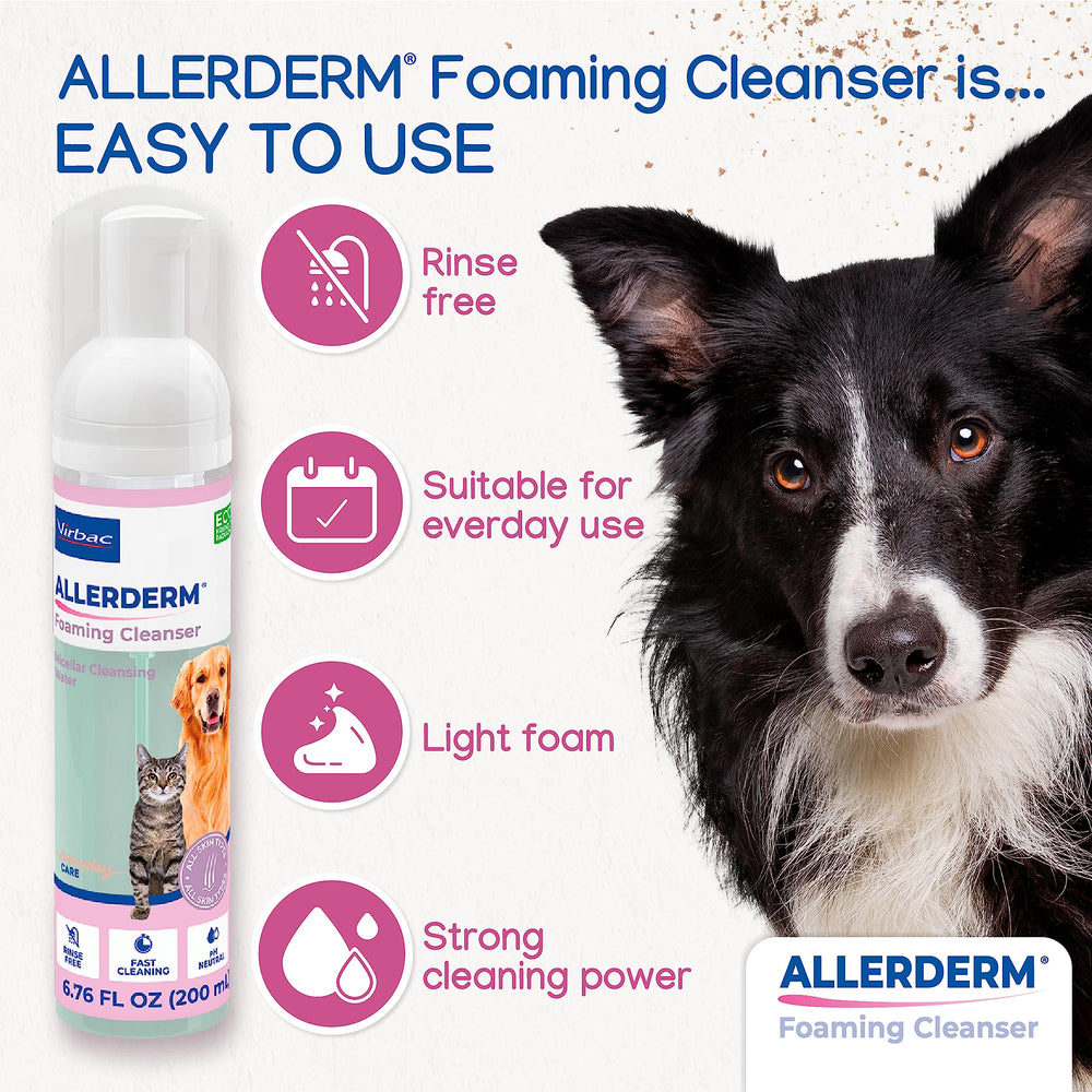 Allerderm apto para cachorros y gatitos.