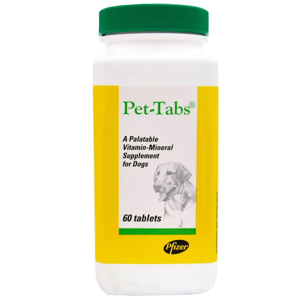 Virbac Pet Tabs Original Formula, pastillas masticables para perros, apoyo diario a la nutrición.