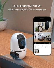 XD1 con pan-tilt para seguimiento automático del movimiento de mascotas.