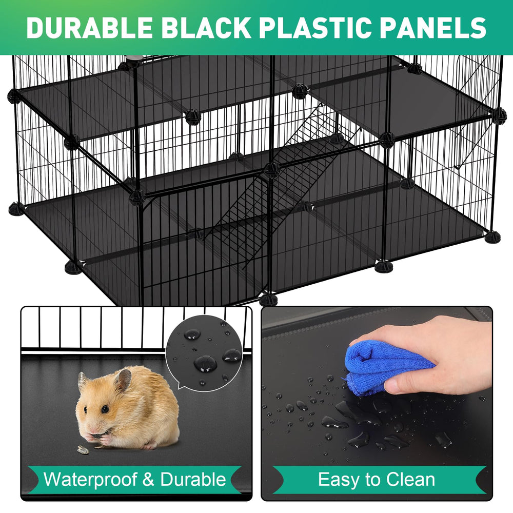 VISCOO 41 Panel Playpen con dimensiones adecuadas para interiores y exteriores.