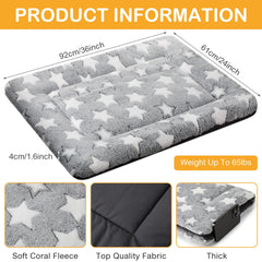 VitalCozy almohadilla perro reversible de doble cara para uso en casa o viaje