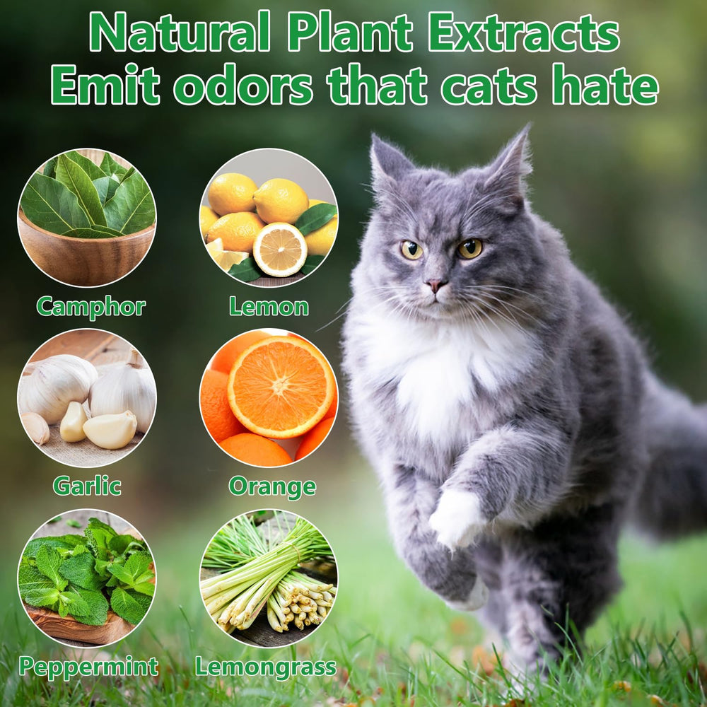 VITAFOR Deterrente para Gatos: bolsas de malla para colocar y mantener gatos fuera.