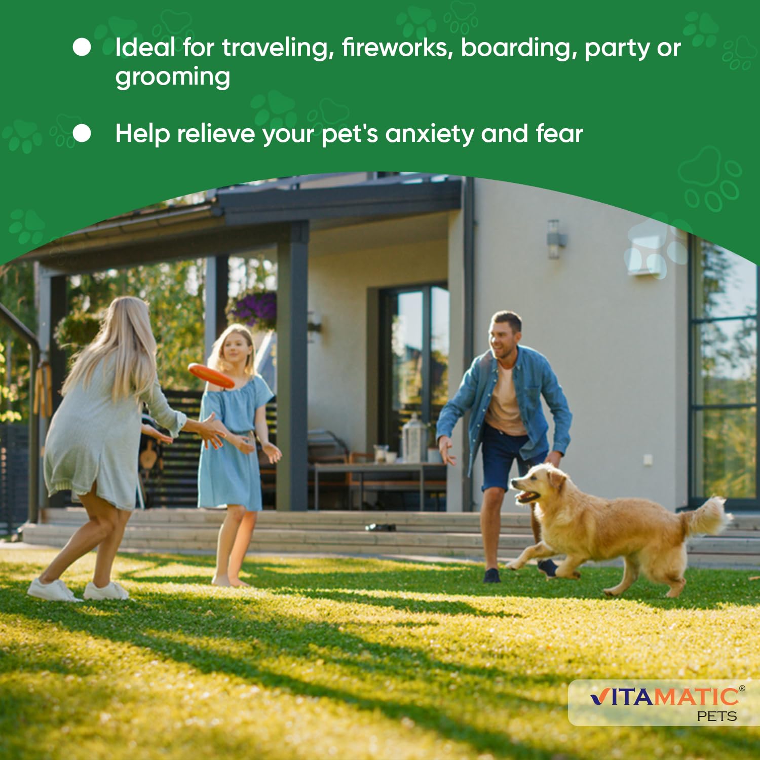 Vitamatic Melatonina para perros: ideal para viajes y estancias fuera de casa