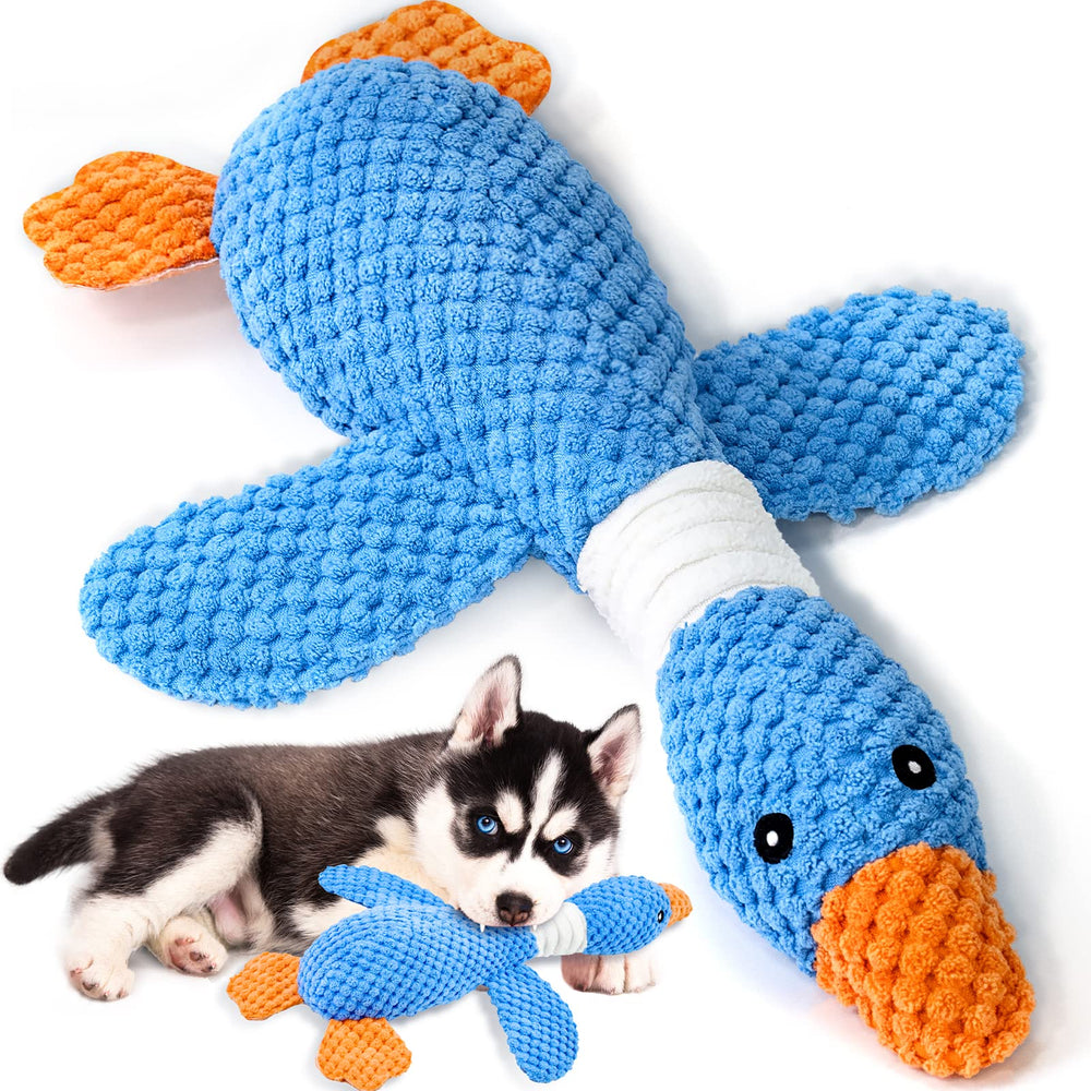 Vitscan ganso resistente, juguete peluche para masticadores activos