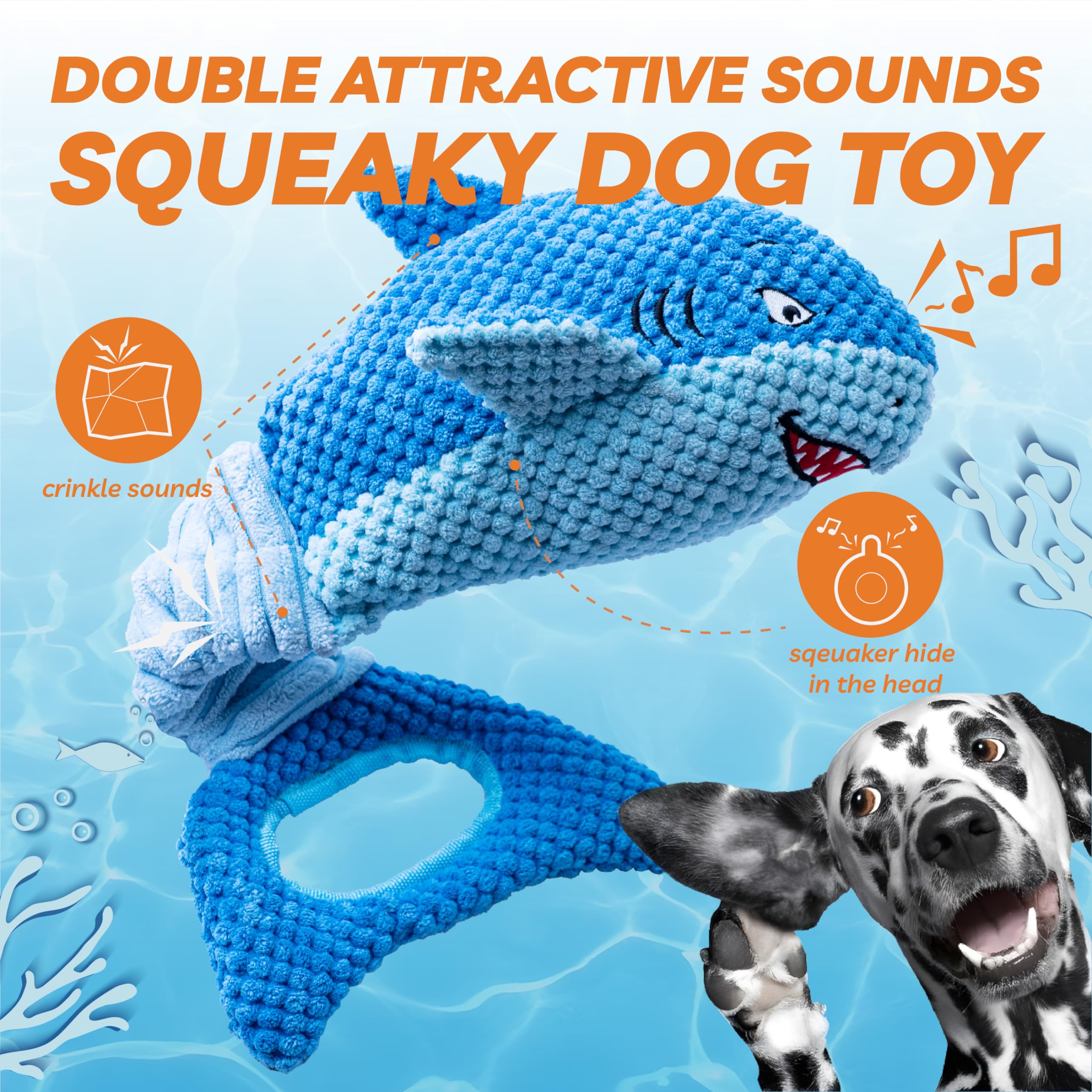 Juguete dentición grande Vitscan para perros grandes, diseño suave.