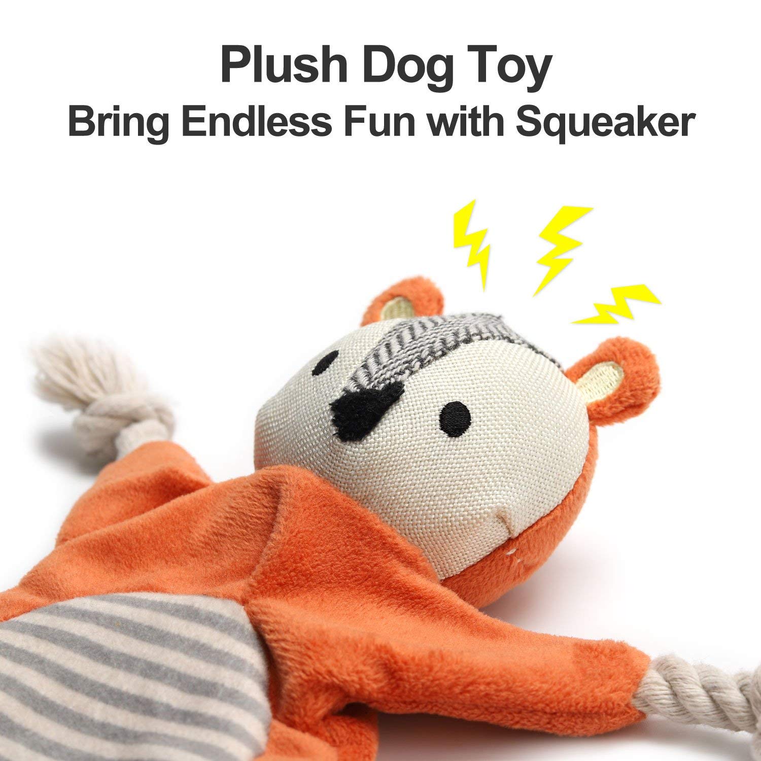 Juguete Vitscan con sonido chirriante en la cabeza