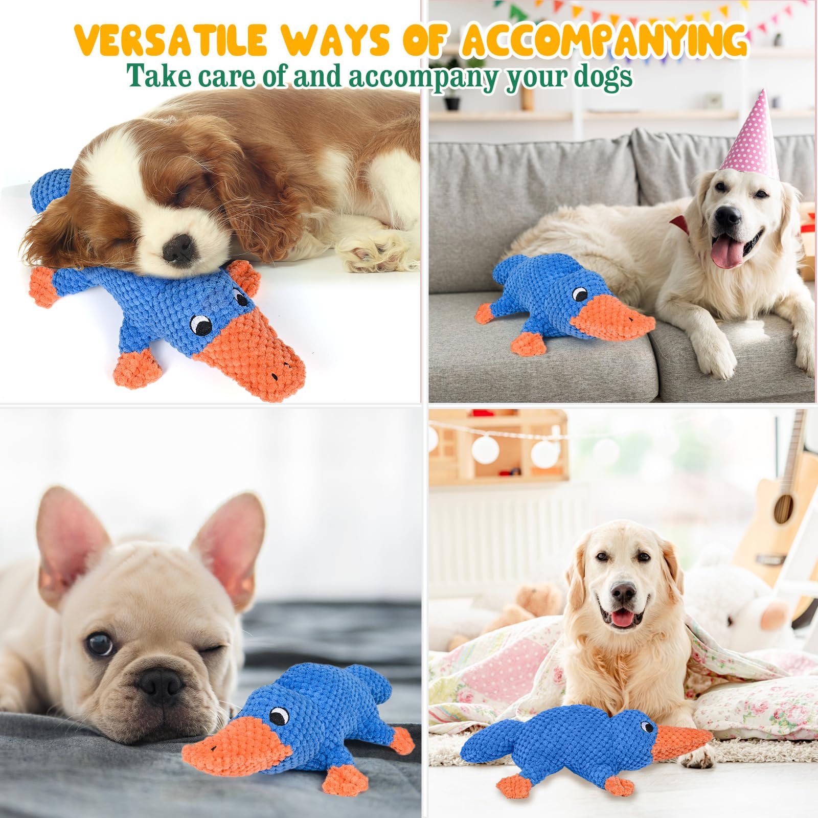 Peluche suave de ornitorrinco, perfecto para abrazar y dormir.