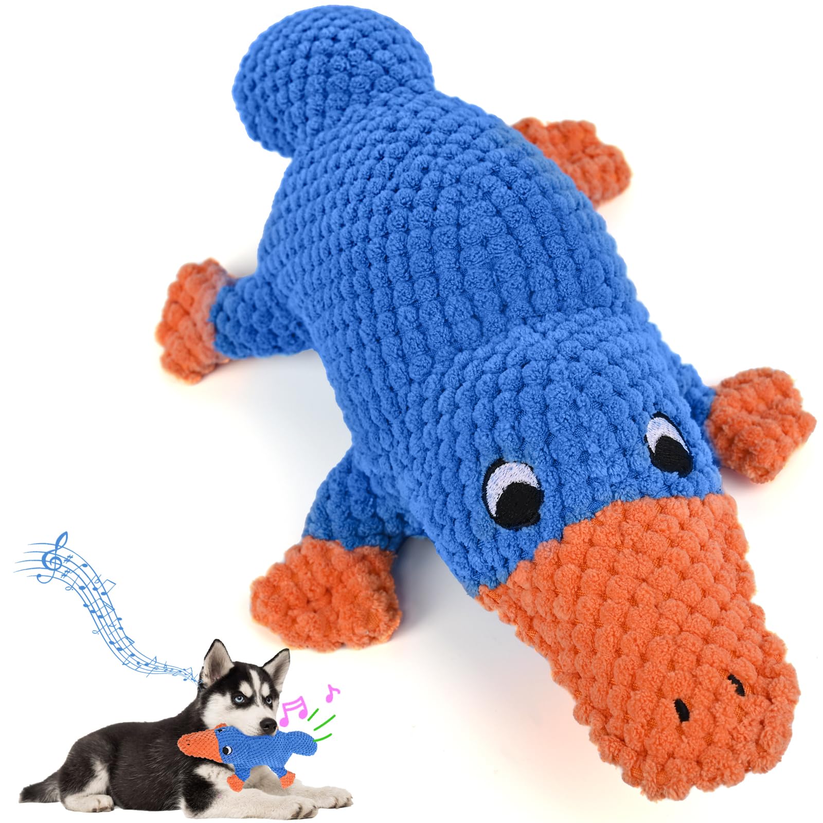 Vitscan ornitorrinco peluche grande, ideal para juego y consuelo diario.