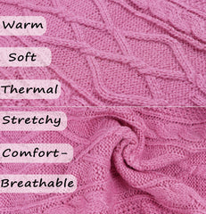 Viunimo modelo rosa para paseo invernal, ajuste cómodo