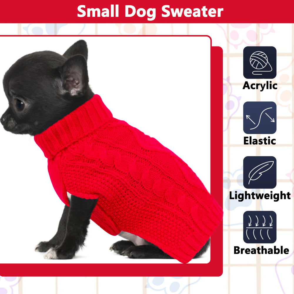 Viunimo sudadera suave tejido para perros pequeños cuida la piel sensible.