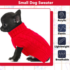 Viunimo sudadera suave tejido para perros pequeños cuida la piel sensible.