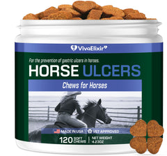 VivaElixir: caballos con ulcera reciben apoyo digestivo suave en tabletas masticables