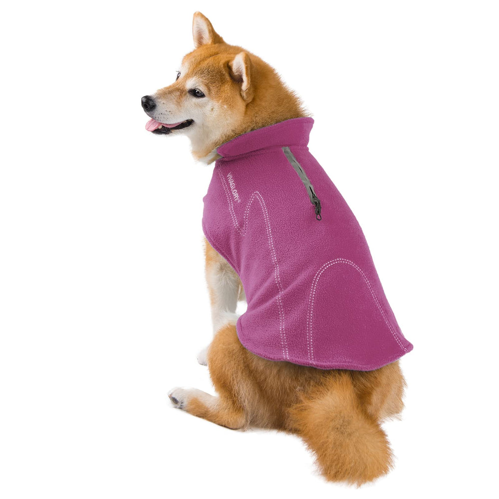 Capa de perro VIVAGLORY textura suave de felpa para mayor comodidad.