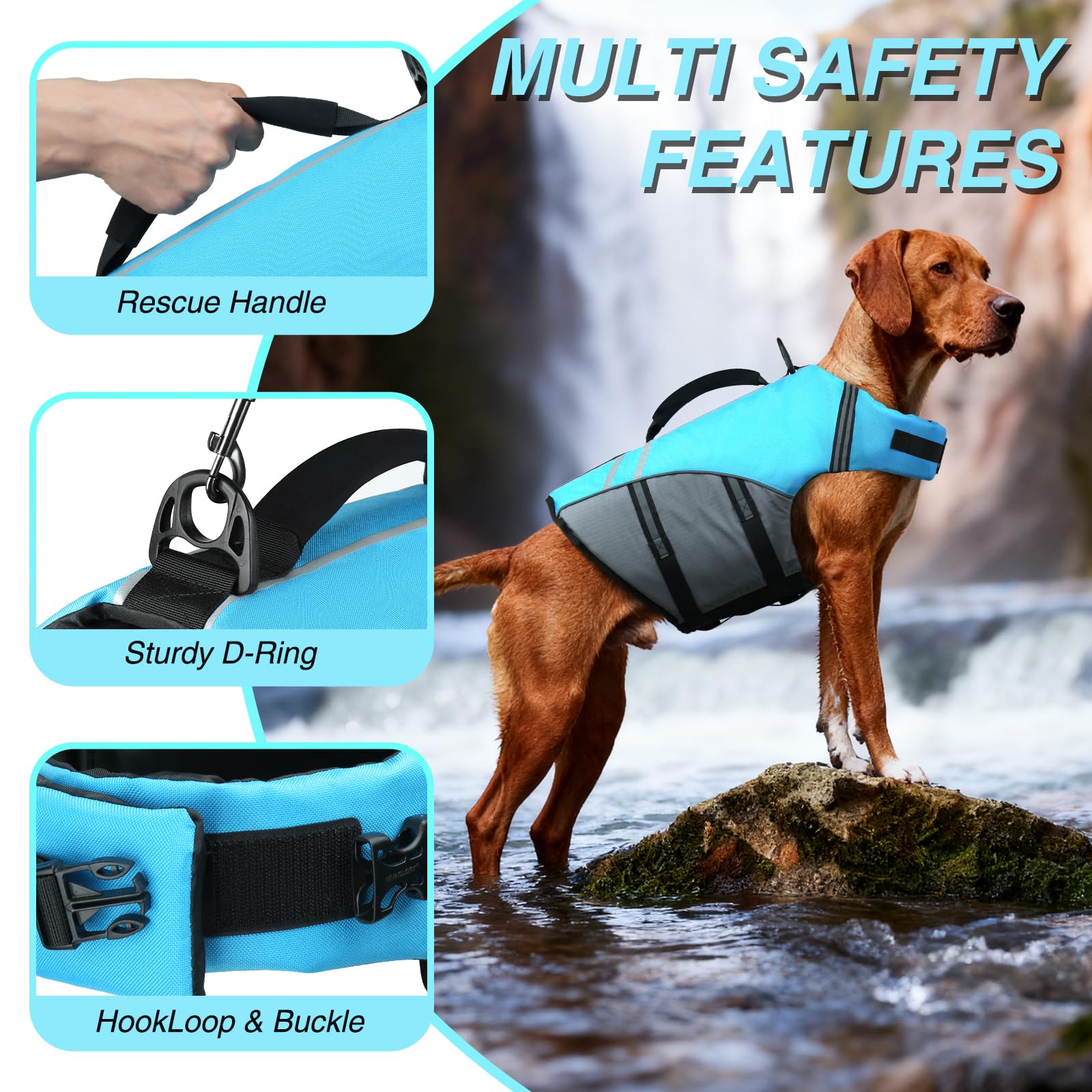 Correas ajustables de chaleco VIVAGLORY para ajuste seguro