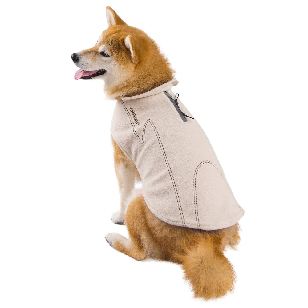 VIVAGLORY textura suave de forro polar, cómodo para la piel del perro