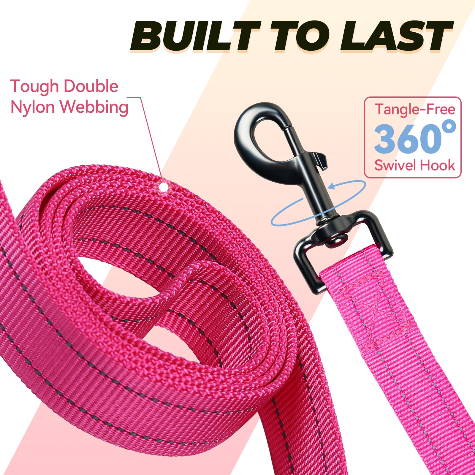 VIVAGLORY Twingrip, construcción de nylon de doble capa, resistente.
