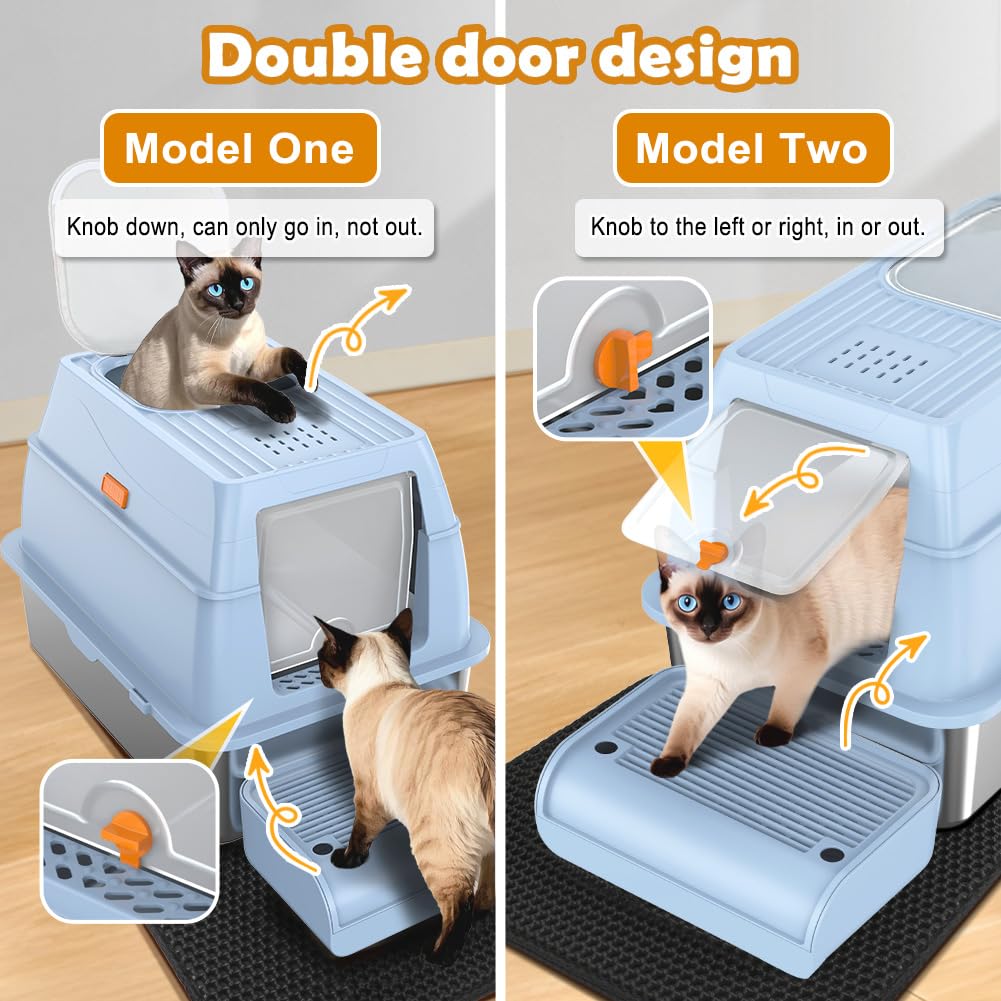 Vivifying diseño con dos modos de uso para gatos en transición