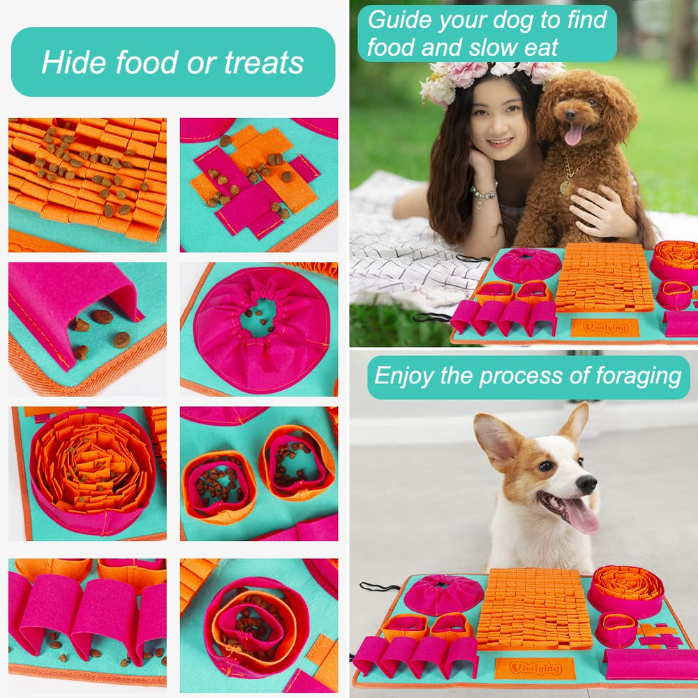 Vivifying Snuffle Mat: uso de entrenamiento y diversión diaria.