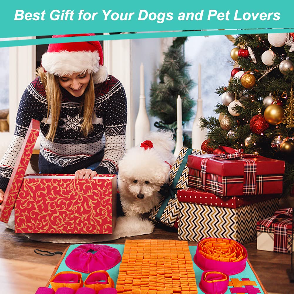 Vivifying Snuffle Mat con 8 lugares ocultos para premios.