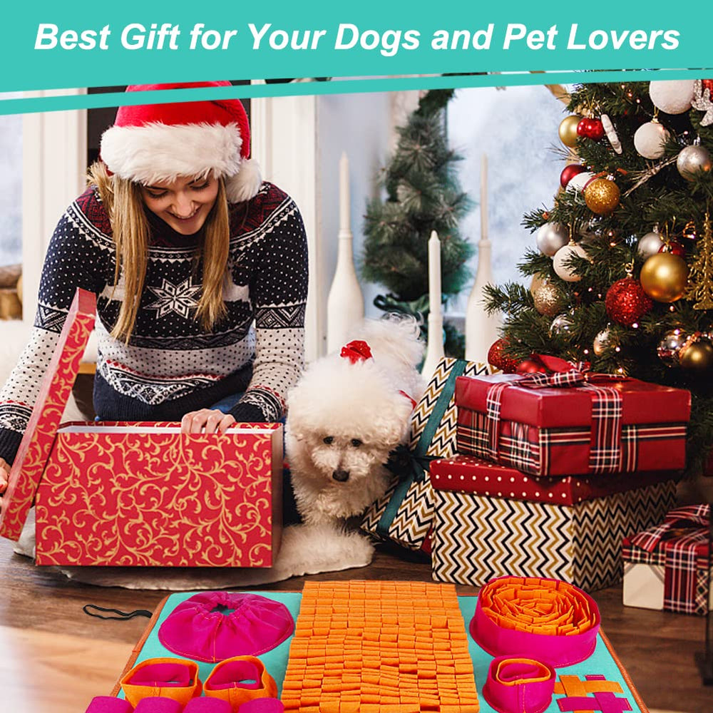 Vivifying Snuffle Mat con 8 lugares ocultos para premios.