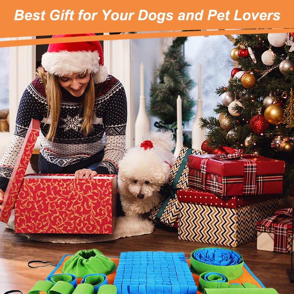 Vivifying Snuffle Mat de 26x16-5 pulgadas, ideal para perros pequeños y medianos.