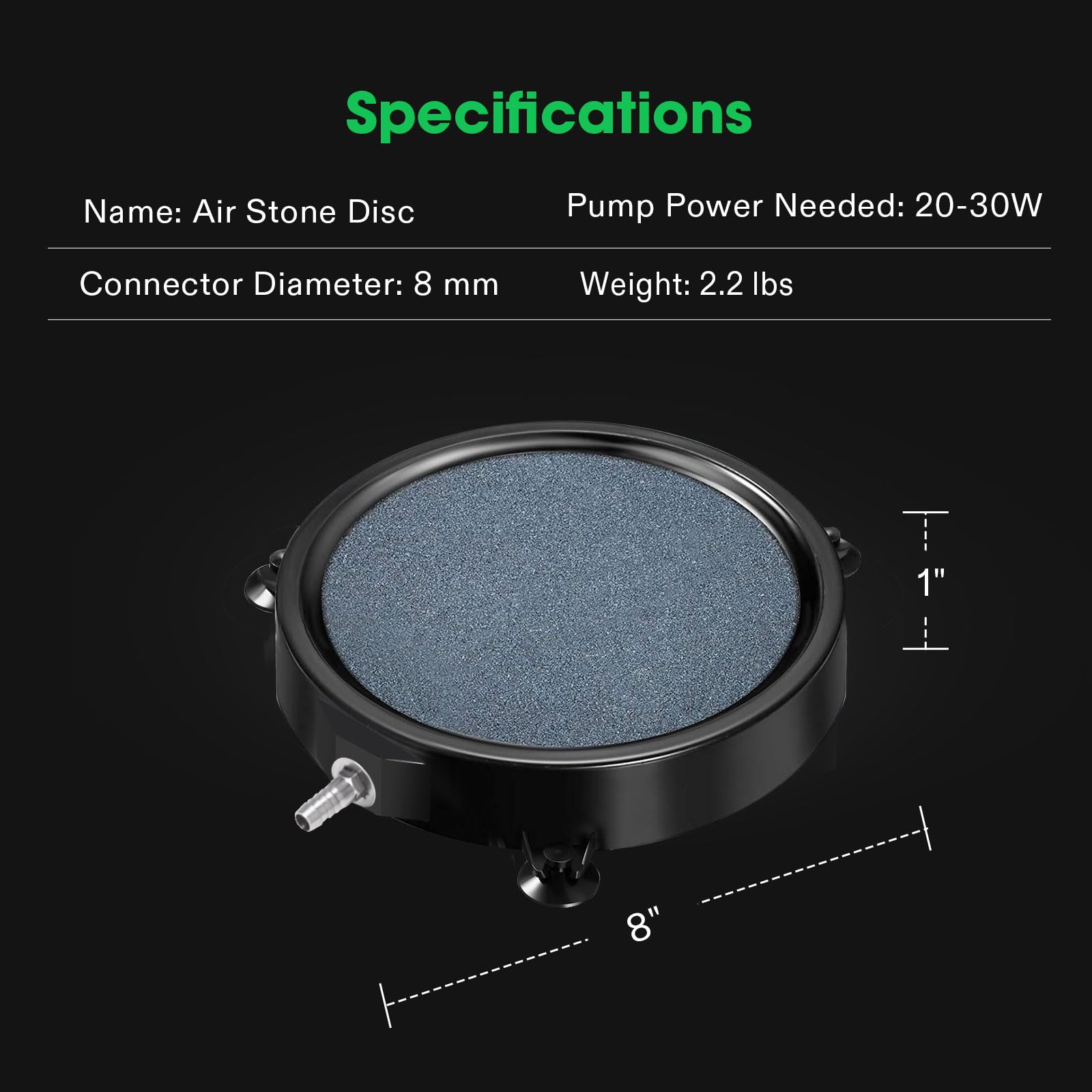 Material mineral duradero sinterizado para uso seguro en acuarios