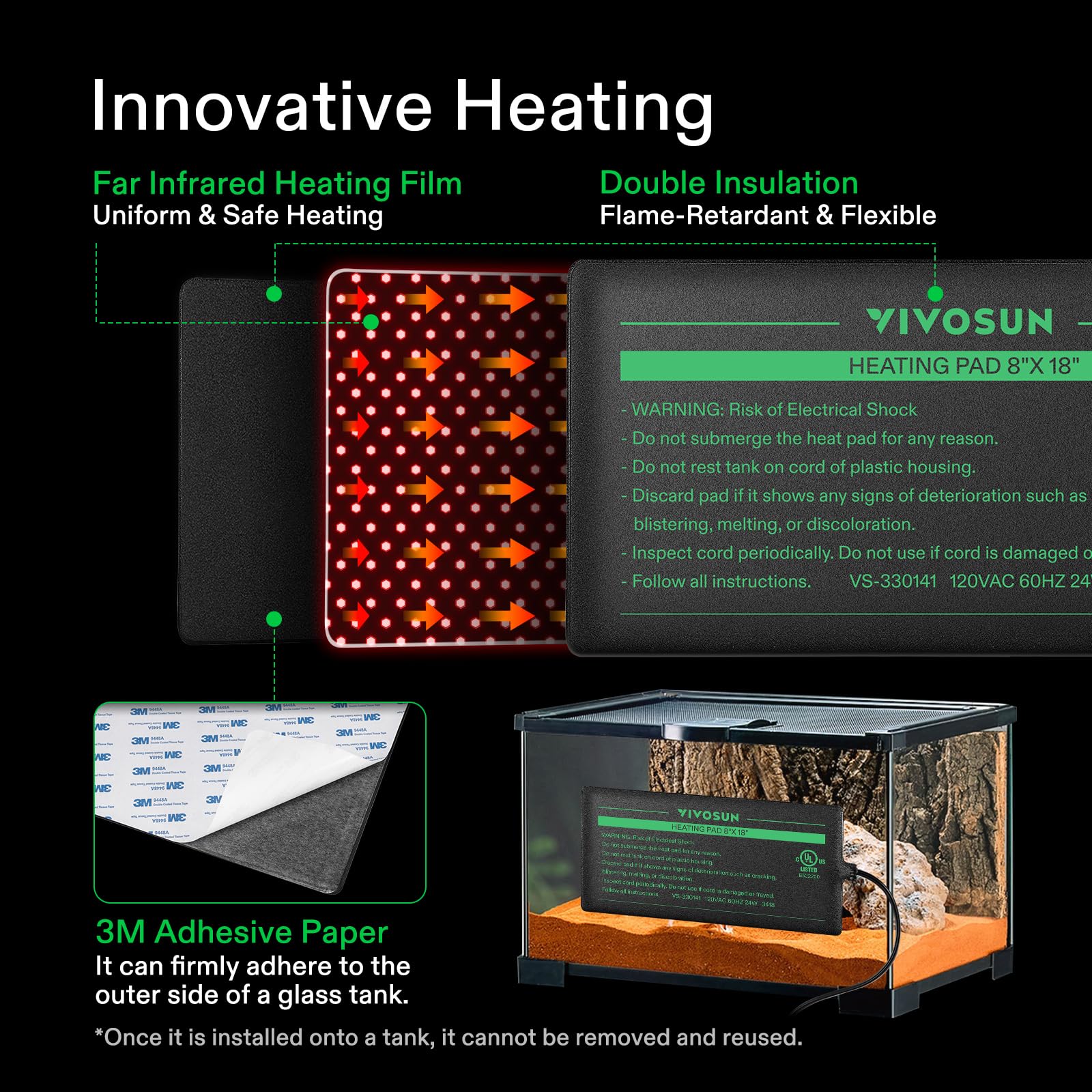 VIVOSUN termostato digital terrario: monitoreo preciso de la temperatura.
