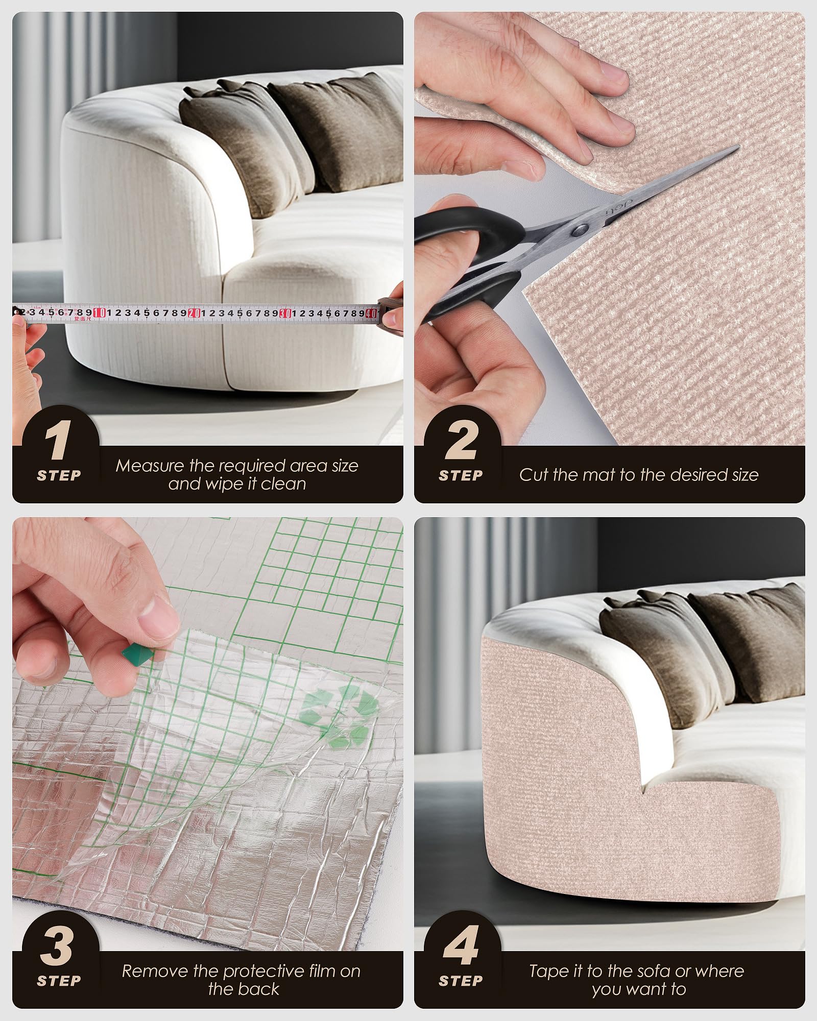 Extiende la vida de muebles absorbiendo rasguños con VIVOYAN.