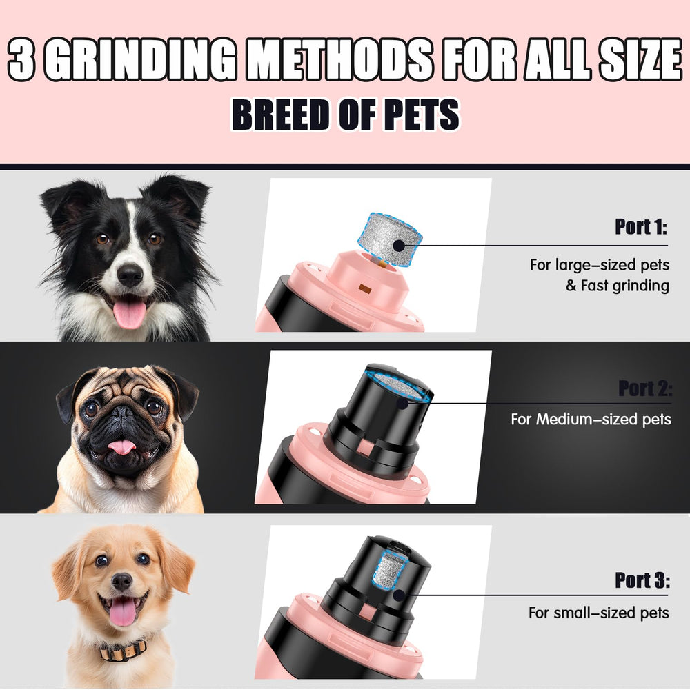 ViWIK grinder silencioso para perros y gatos, menos ruido.