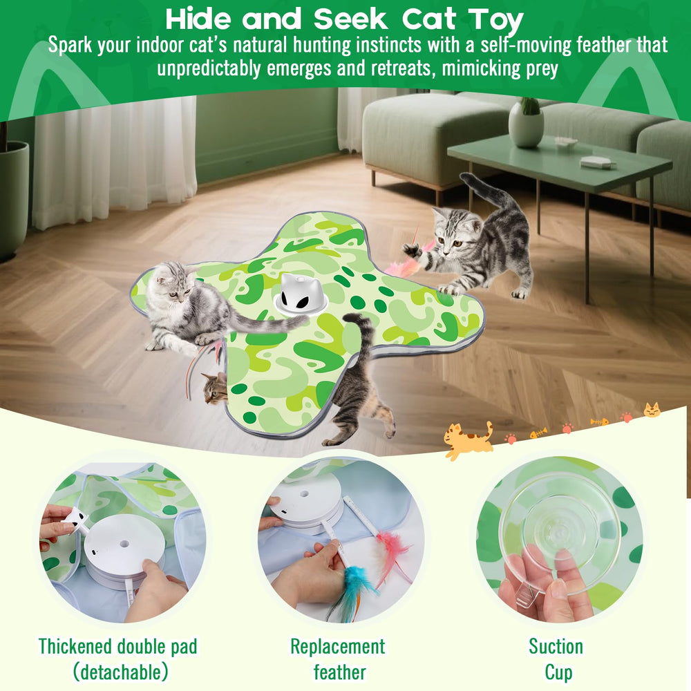 VIWIK juego para interiores, ideal para gatos que aman explorar.